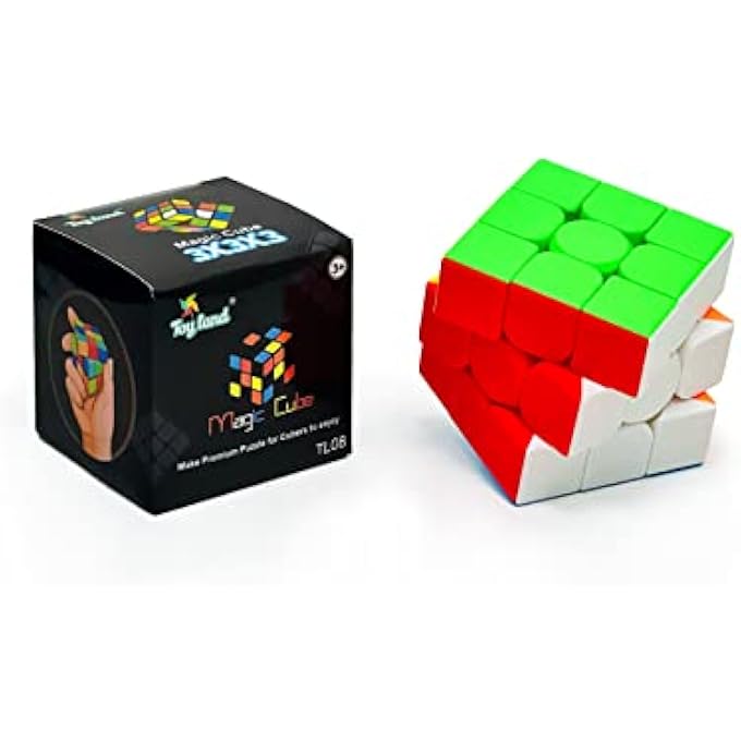 SPEED CUBE PROFESSION 3X3X3 SPEED CUBE - FAST SMOOTH TURNING - SOLID DURABLE & STICKER LESS FROSTED, BEST 3D PUZZLE MAGIC TOY - Image 1